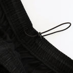 CORPORATE EASY SHORTS #BLACK STRIPE [FSC251-40039B]