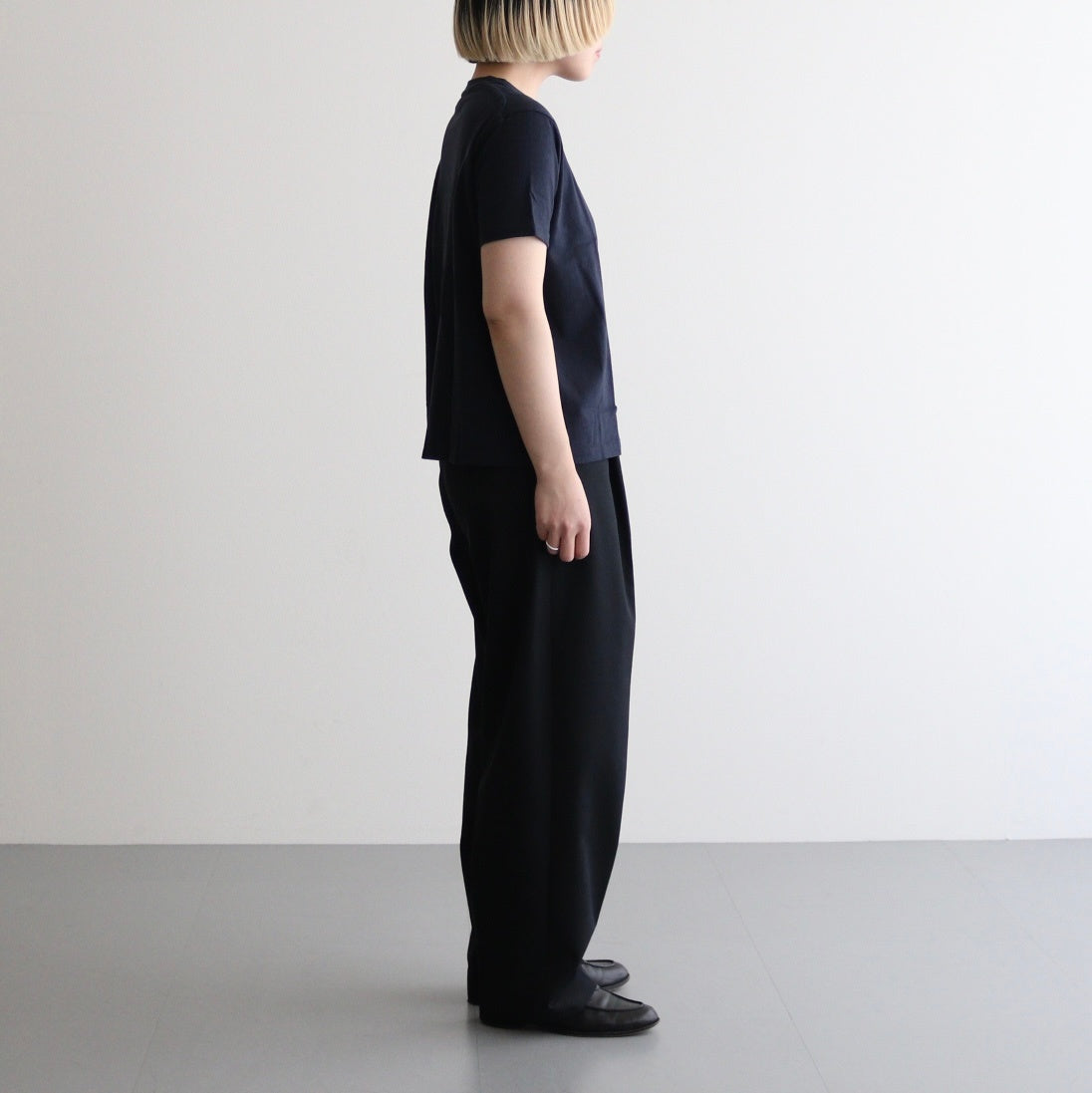 丸胴 POCKET S/S T SHIRT #d.navy [85009]