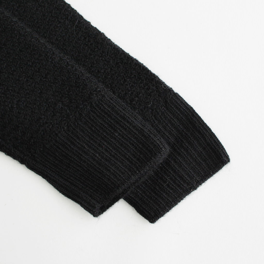 MINCA BABY ‘CUDDLE’ SWEATER #BLACK [NG23W-01SW01C]