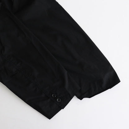 Garment Dyed Typewriter Oversized Jacket #BLACK [GM243-20087]