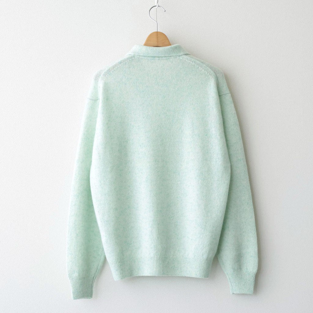 CASHMERE NEP KNIT POLO #MIX MINT [A26AP02NE]