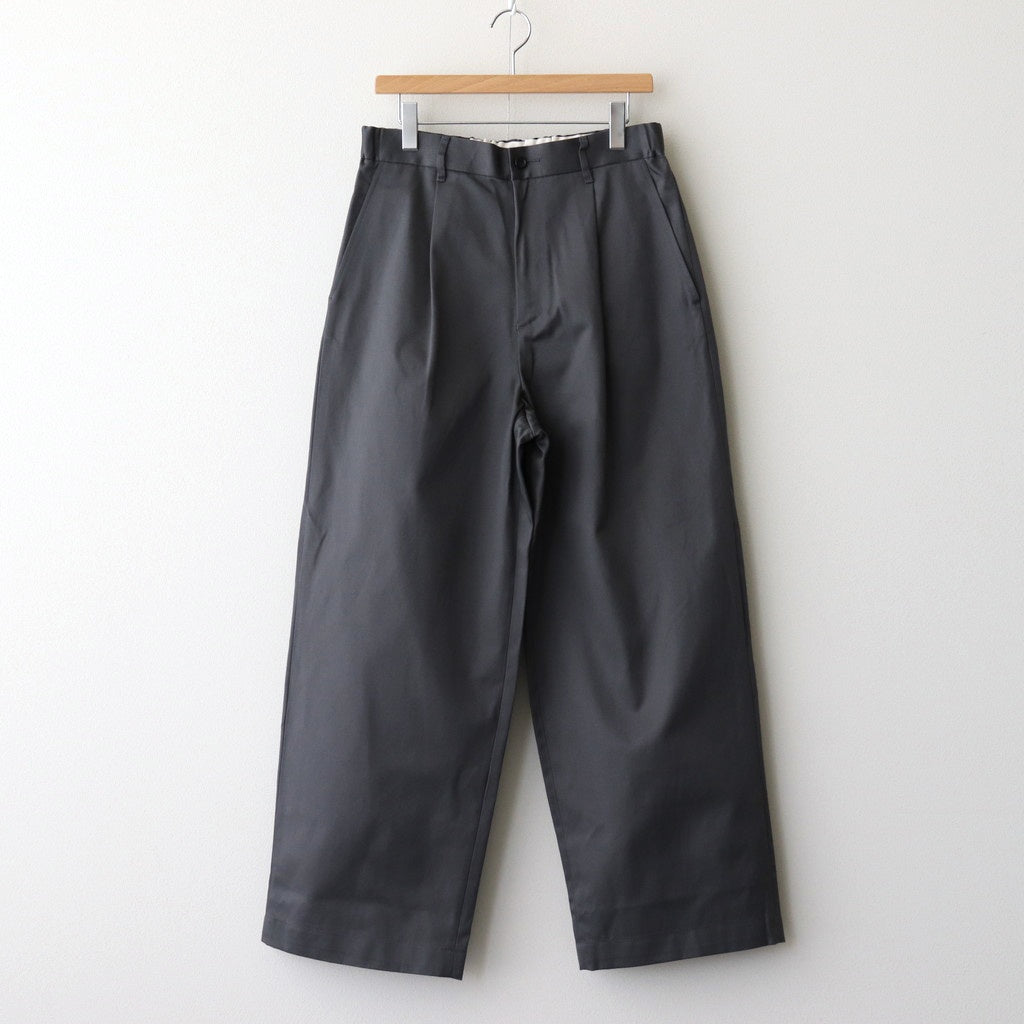 Westpoint Chino Wide Straight Trousers #C.GRAY [GM253-40150B]