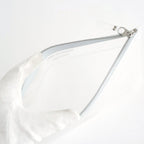 ZIP POUCH L - TRANSPARENT SNAKE #CLEAR [8Z-T510-051]