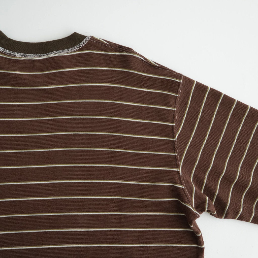 Border Long T-shirts #CHO [12520613]