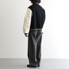 WOOL VARSITY JACKET #BLACK [26330201]