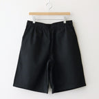 CORPORATE EASY SHORTS #BLACK STRIPE [FSC251-40039B]