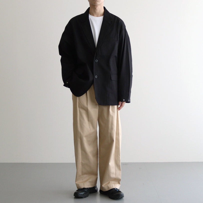 CORPORATE CHINO JACKET #BLACK [FSC251-20082B]