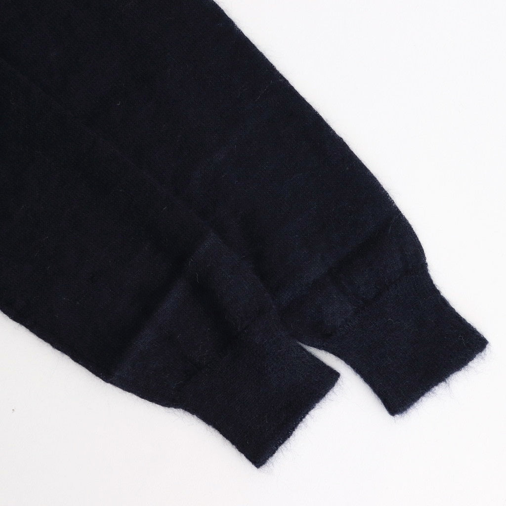 KID MOHAIR SHEER KNIT CARDIGAN #NAVY [A25SC04FG]
