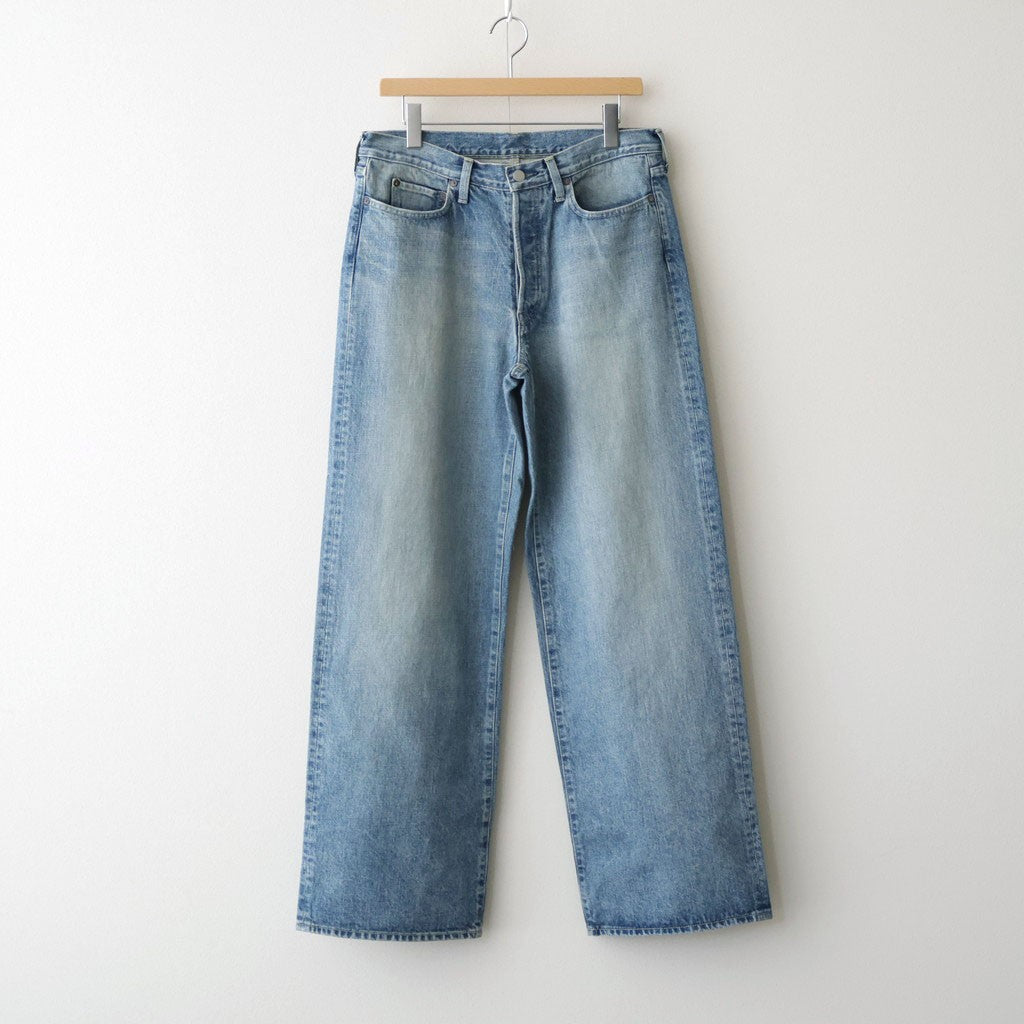 LOOSE DENIM PANTS #INDIGO [ST.1566]
