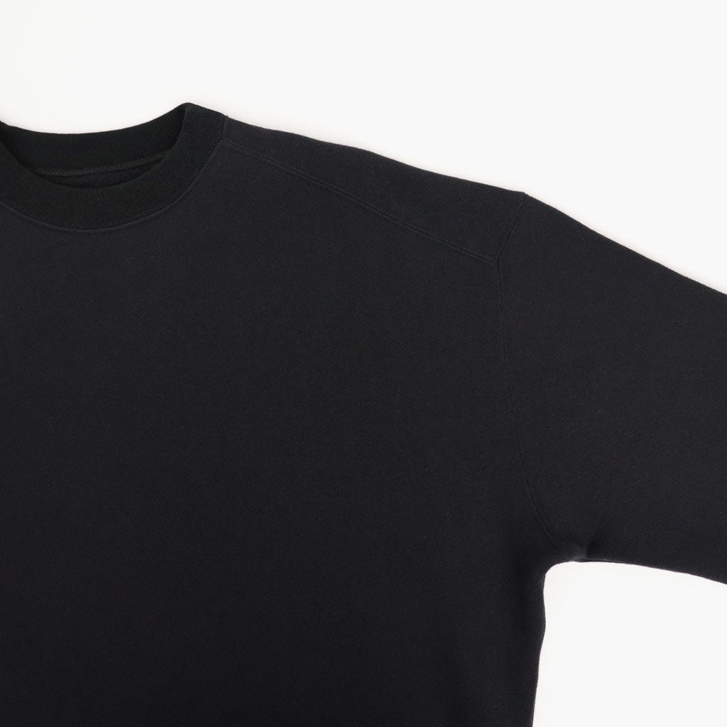 Cotton Brushed Sweat #BLK [12620601]