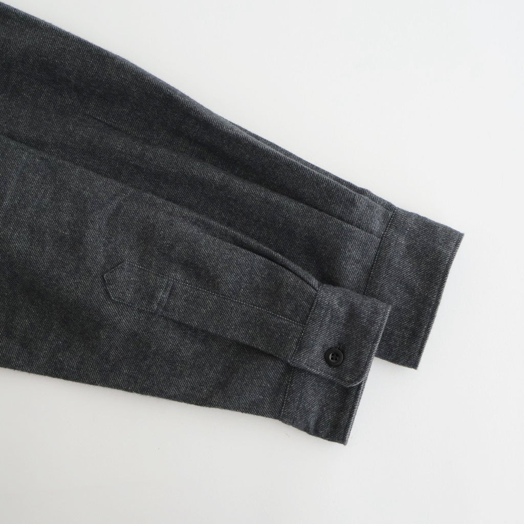 綿フランネルシャツ #GRAY [HP-B028-051]