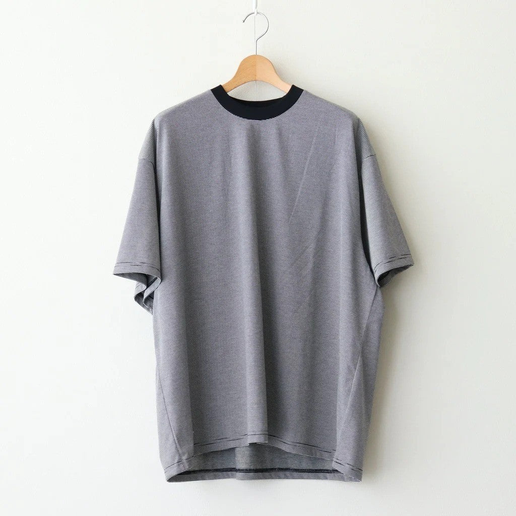 MICRO BORDER S/S TEE #WHITE × BLACK [FSC261-70167]