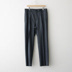 SUPER LIGHT WOOL TWO-TUCK SLACKS #TOP CHARCOAL [A26AP03OS]