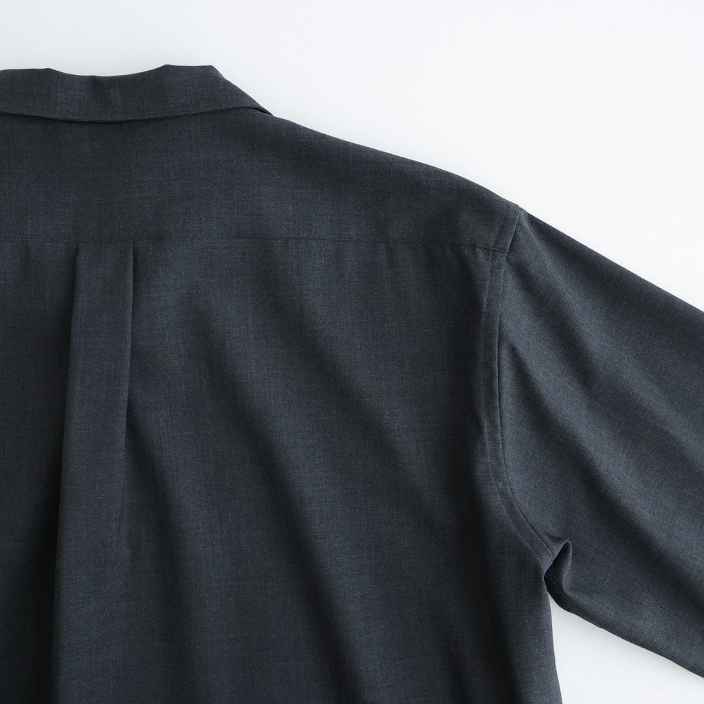 Wool Lounge Shirt #Dark Gray [OFH010SH21]