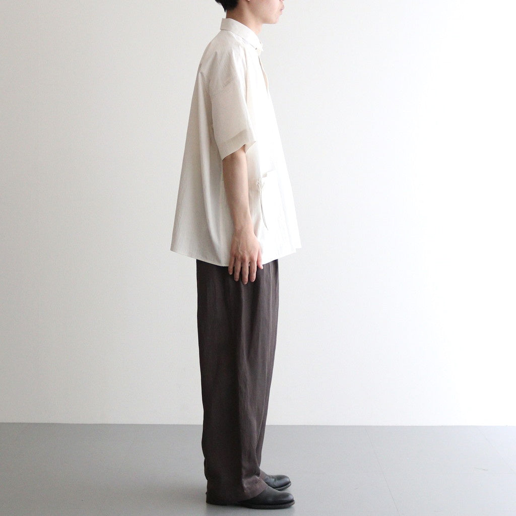 コードポケットSスリーブシャツ #KINARI [D125-T690]