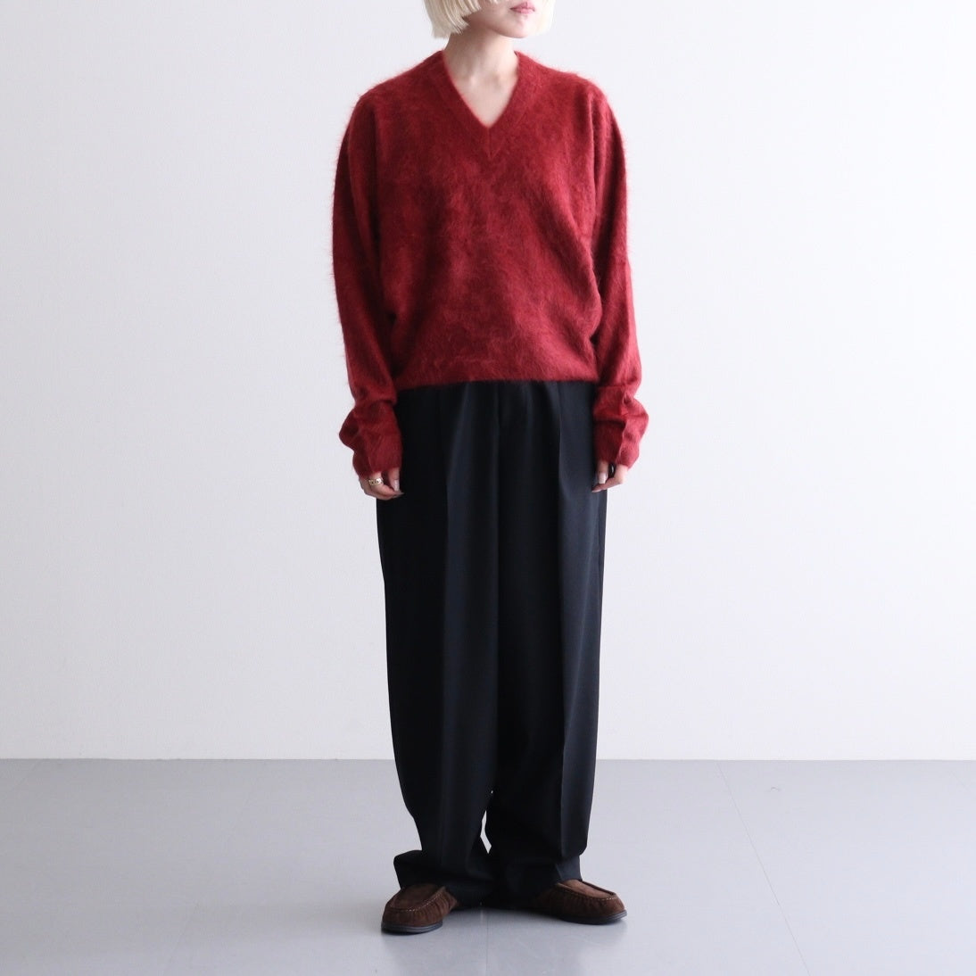 女性モデル(マツオ):156cm　着用サイズ:2