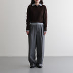 Layered Polo Knit #CHO [12610508]