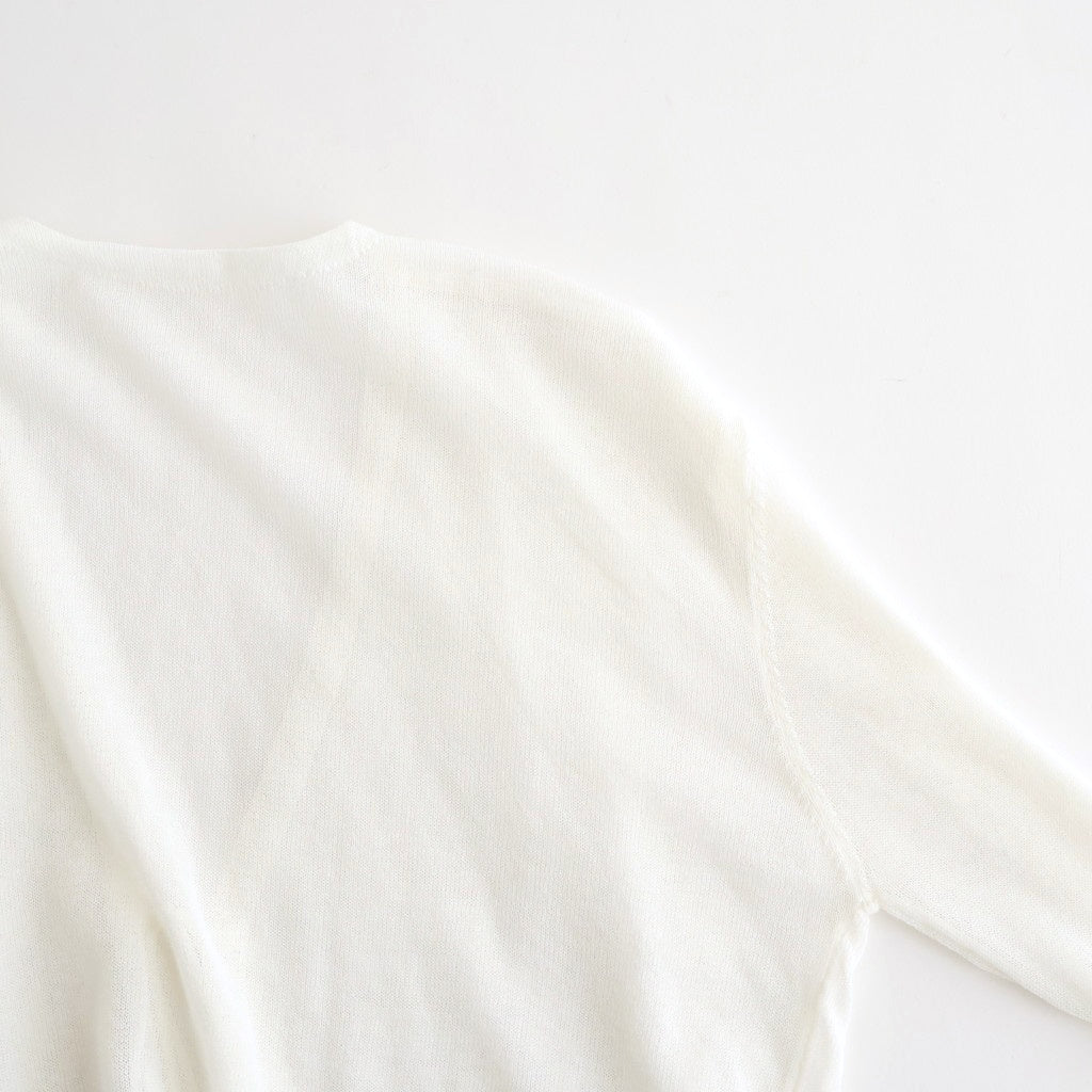 Compact Sheer Knitcardigan #WHT [12610515]