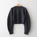 Wool 100% Raglan Knit #C/GRY [12520520]