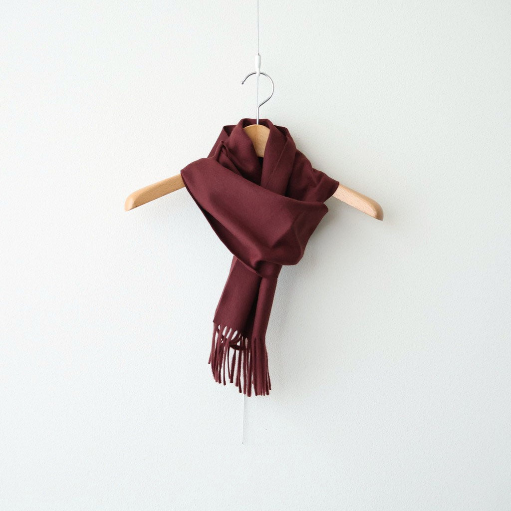 BABY CASHMERE LONG STOLE #RED BROWN [A26AM13BC]