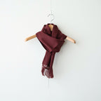 BABY CASHMERE LONG STOLE #RED BROWN [A26AM13BC]