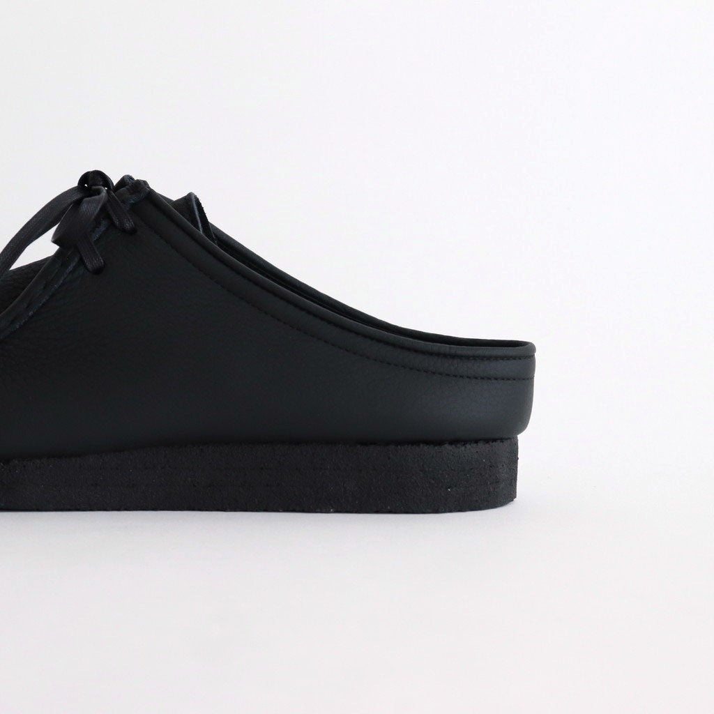 AWAI TIROLEAN MULE -CREPE SOLE- EO SHRINK #BLACK [SA05SC]