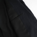 BLUEFACED WOOL JACKET #CHARCOAL NAVY STRIPE [A26SJ01BA]