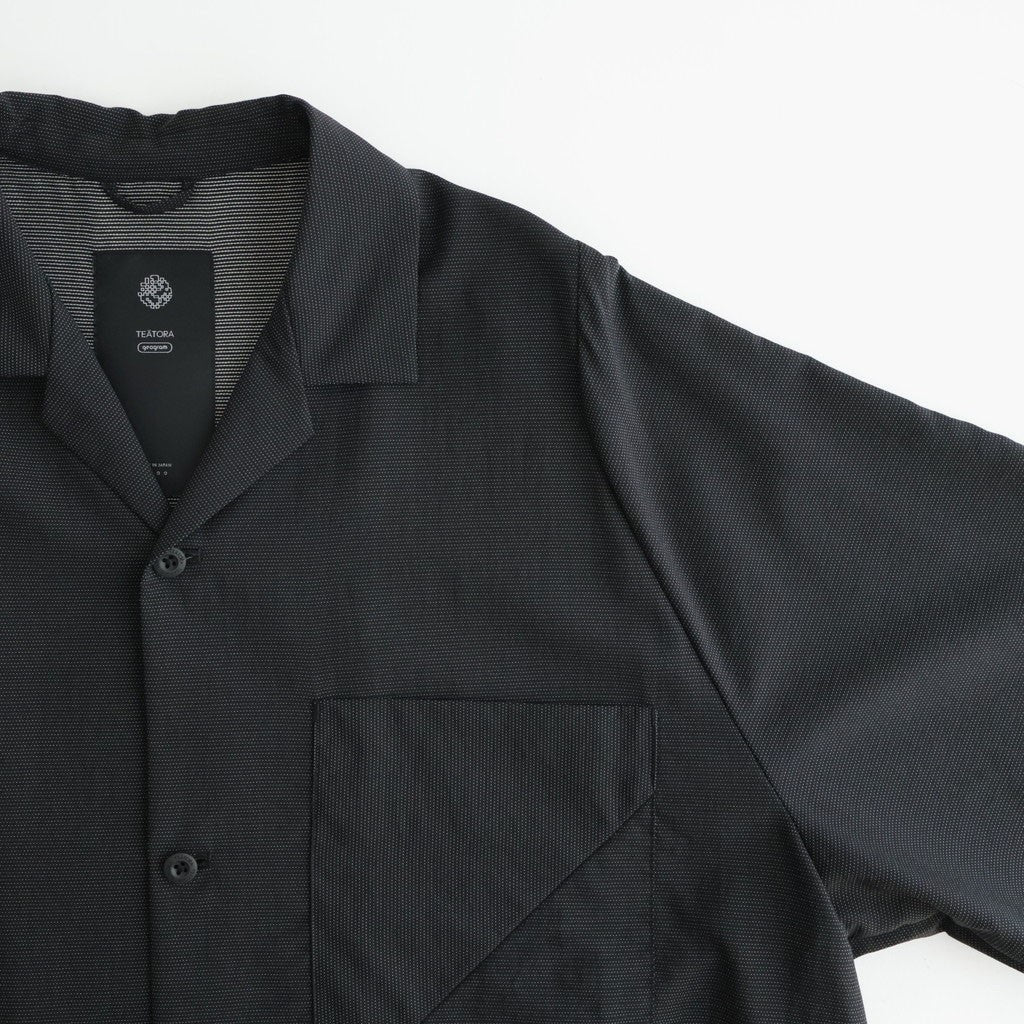 CAMBRIAN SHIRT GG #GRID BLACK [TT-CB-SHT-GG]