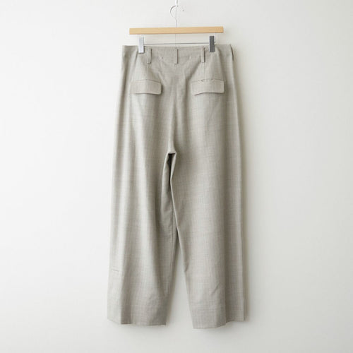 よそいきシンプル2タックワイドPT #BEIGE STRIPE [D226-P153]