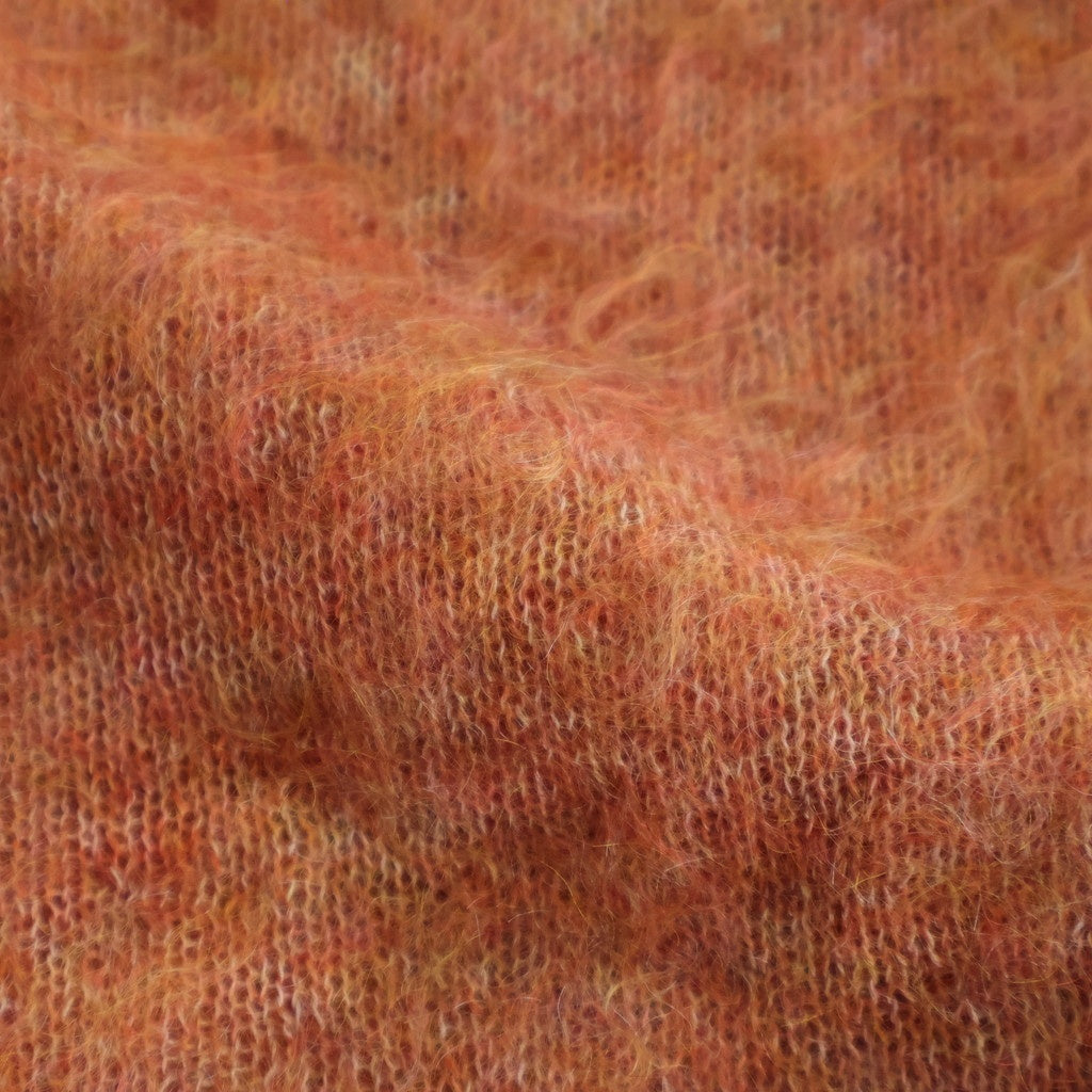 Shaggy V-Neck Pullover #ORANGE USED [I24AW-K17]