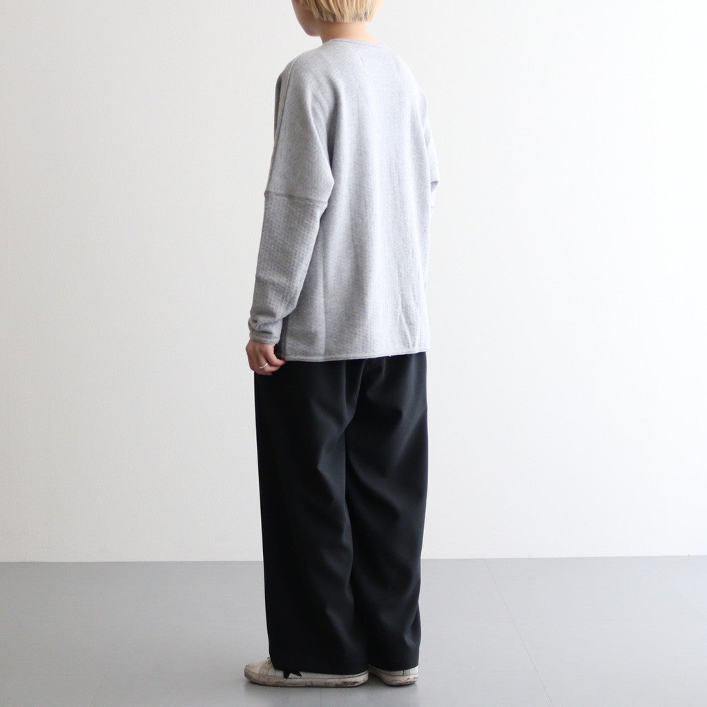 ランダムバックパイルドルマンロンT #HEATHER GRAY [D224-T1005]