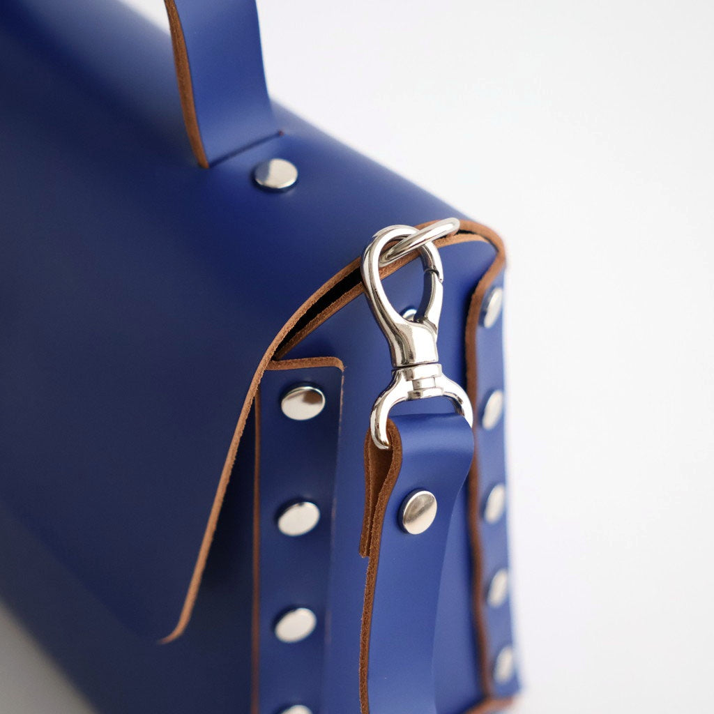 assemble hand bag flap M #blue [li-rb-afm]
