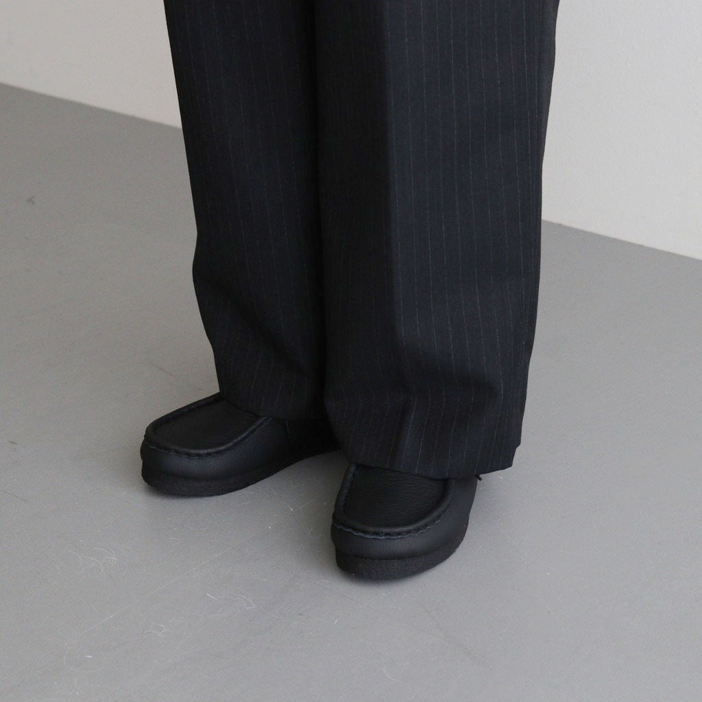 AWAI TIROLEAN MULE -CREPE SOLE- EO SHRINK #BLACK [SA05SC]