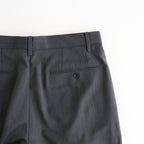 Melange Herringbone Pleated Wide Trousers #GRAY [GM261-40332]