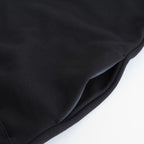 AZUMA Terry Pullover Polo Sweat #BLACK [GU261-70243B]