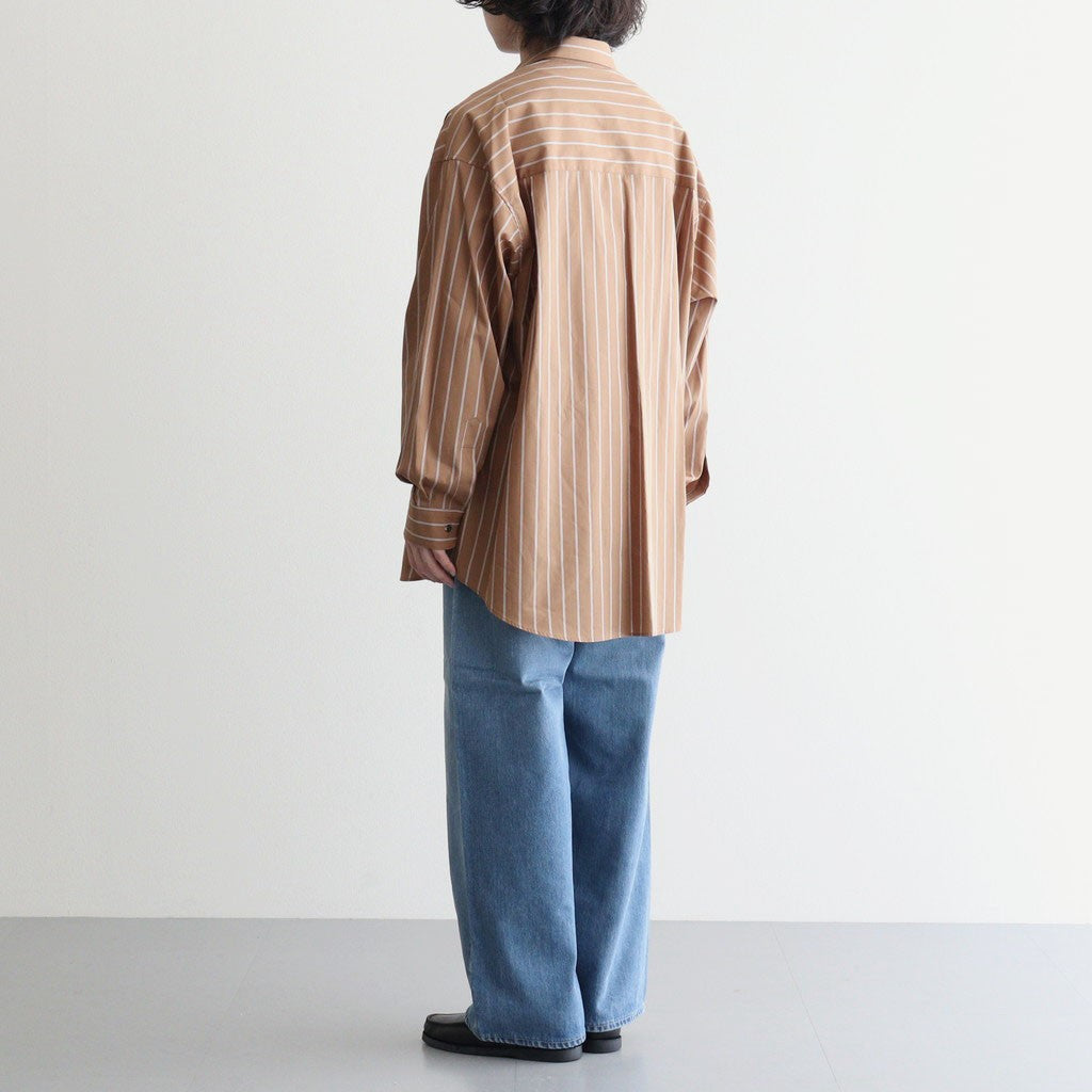 Selvage Denim Two Tuck Pants #INDIGO LIGHT FADE [GU263-40061LB]