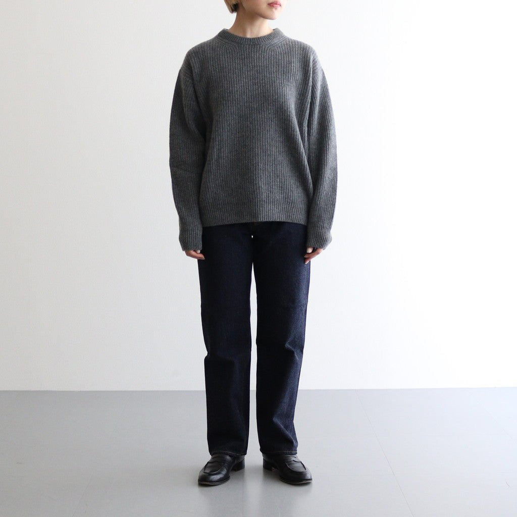 DENIM PANTS - STRAIGHT #indigo [4-13W]