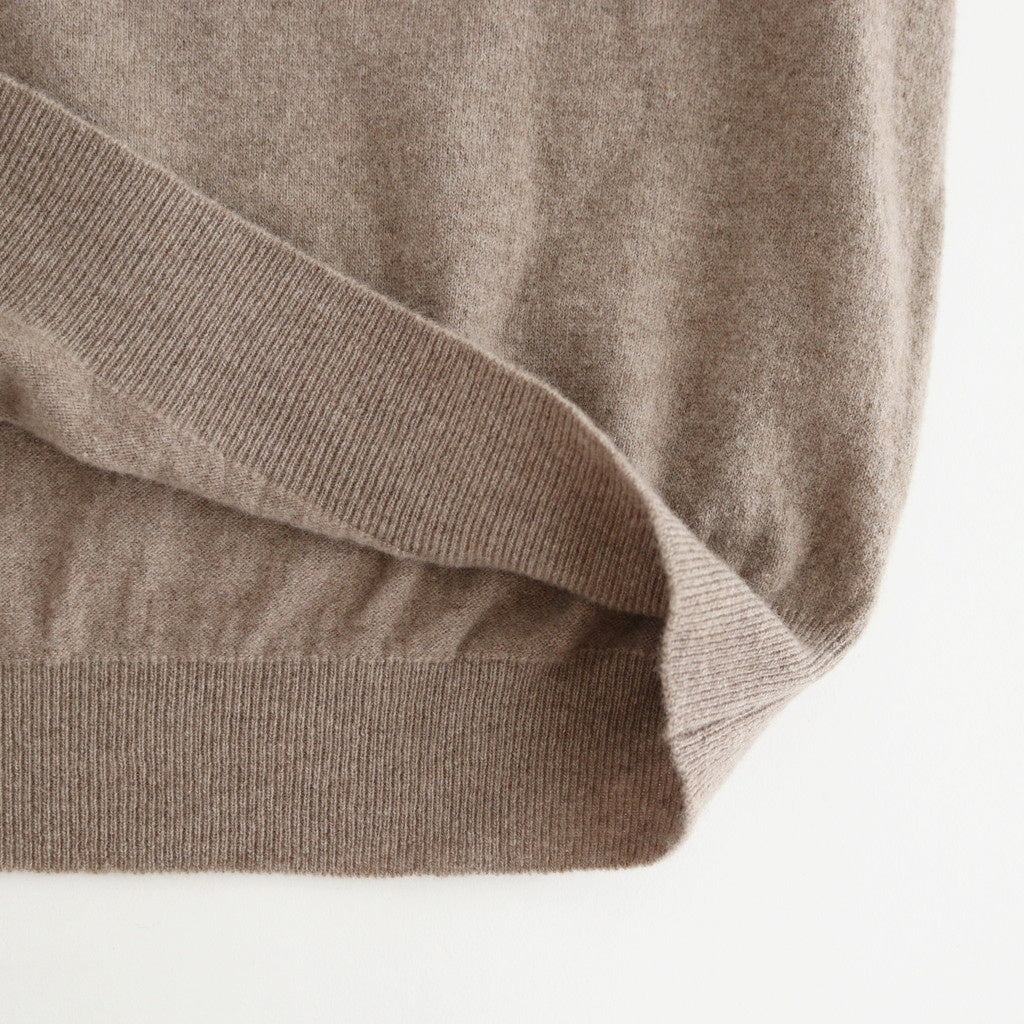 SUPER LIGHT WOOL SKIPPER POLO SWEATER #BEIGE [KRAGGW0803]