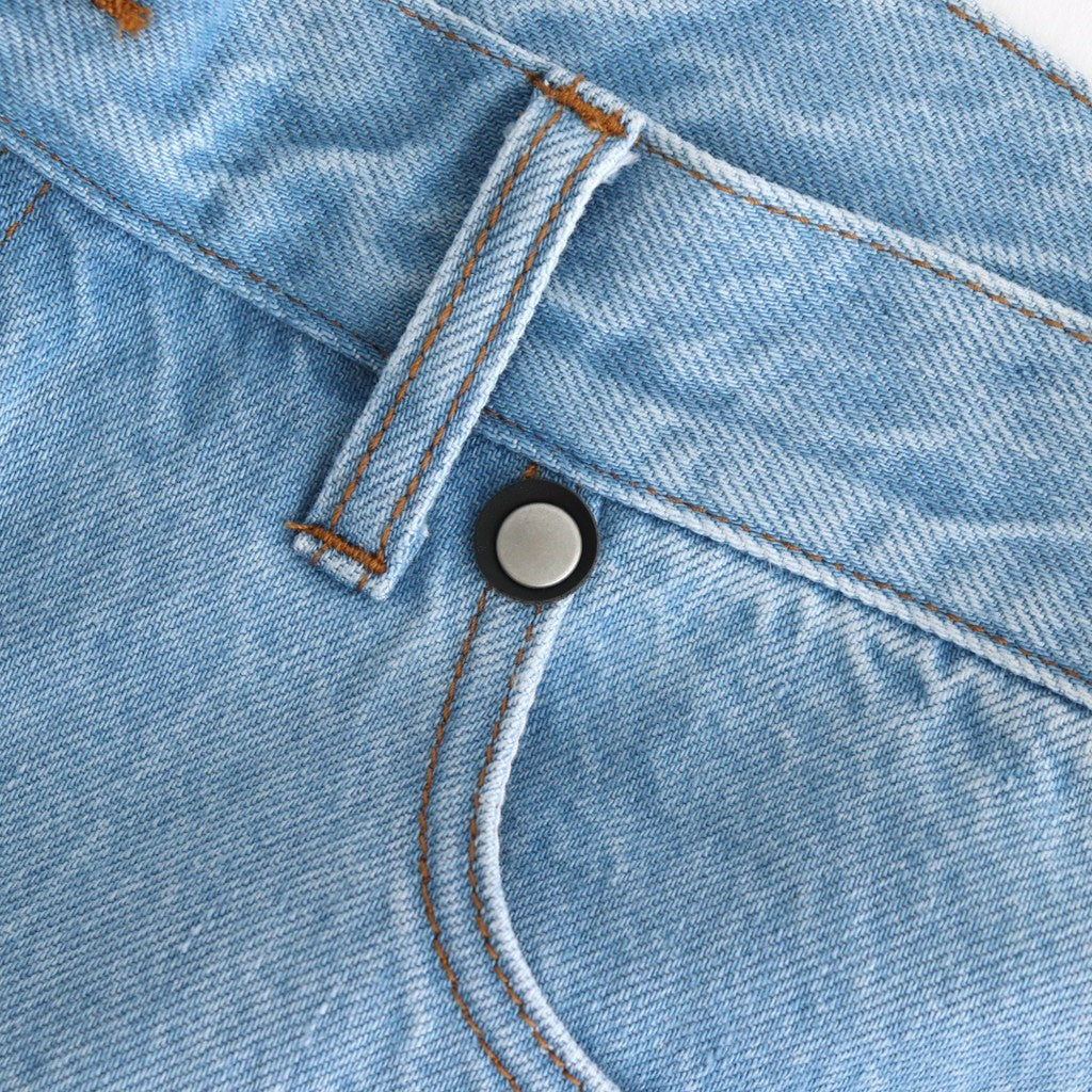 FIVE POCKET DENIM PT #LIGHT BLUE [Q25A-T053]
