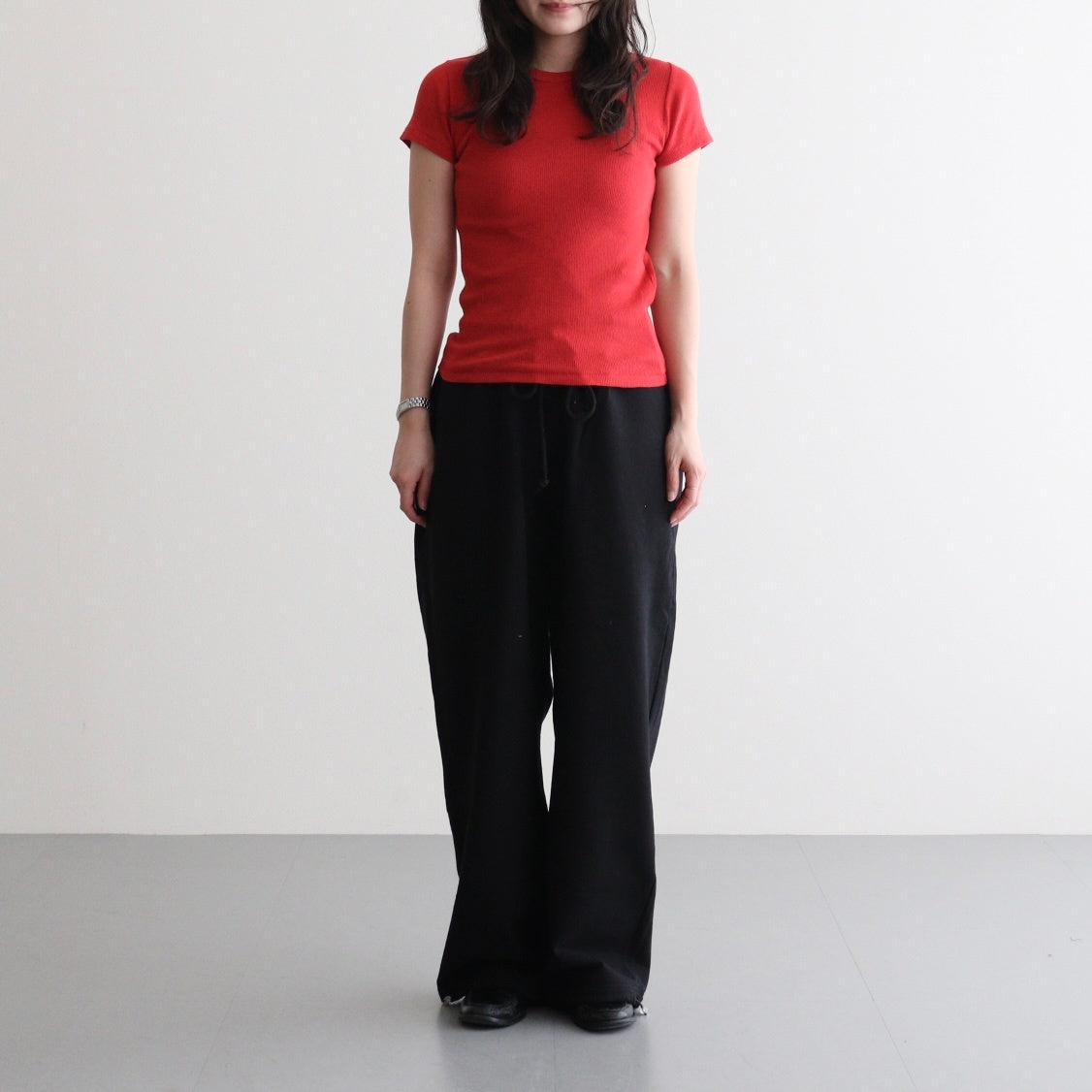 Gauze Teleco Tee #RED [I26SS-CUT2]