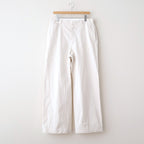 Chino Trousers - Wide #WHITE [11052603]