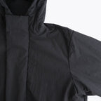 OVERSIZED PADDED HOODY COAT #BLACK [ST.1214]