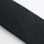 SUPER LIGHT WOOL TIE #TOP CHARCOAL [A25AT06OS]