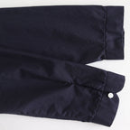 NTNPO｜60/1スーピマコットンタイプライター スタンドカラープルオーバーシャツ #NAVY [S0-NC014PO]