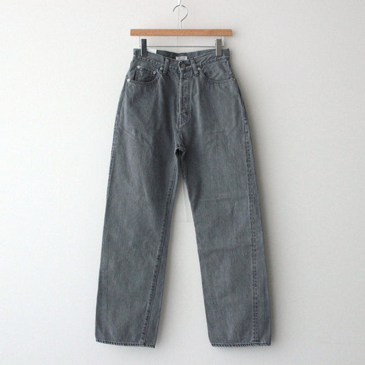 BRIGITTE STRAIGHT JEANS #FADE BLACK [L2201-J001FBK]