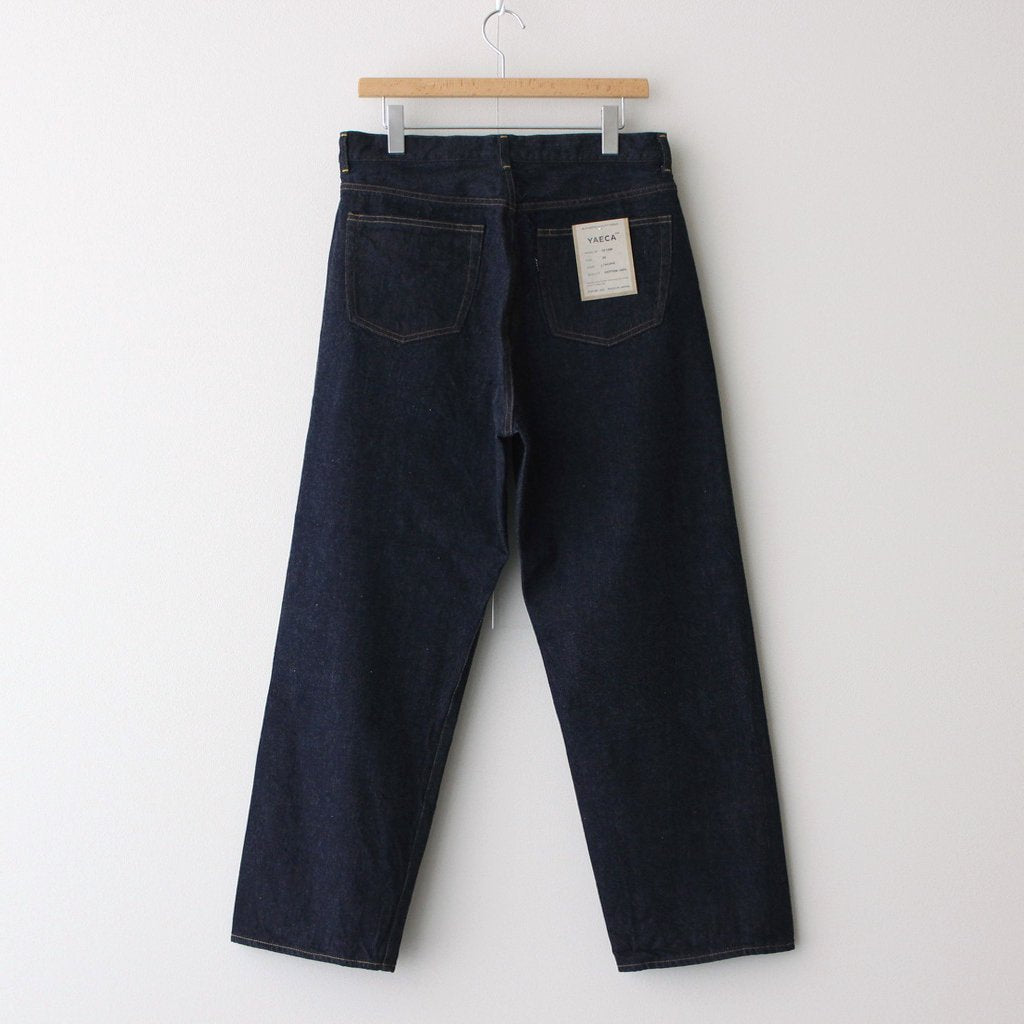 DENIM PANTS WIDE STRAIGHT #INDIGO [13-13W] – ciacura