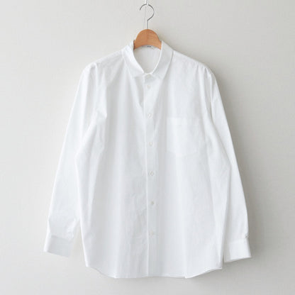 SUVIN BROAD STANDARD SHIRT #WHITE [BLAGSM0001]