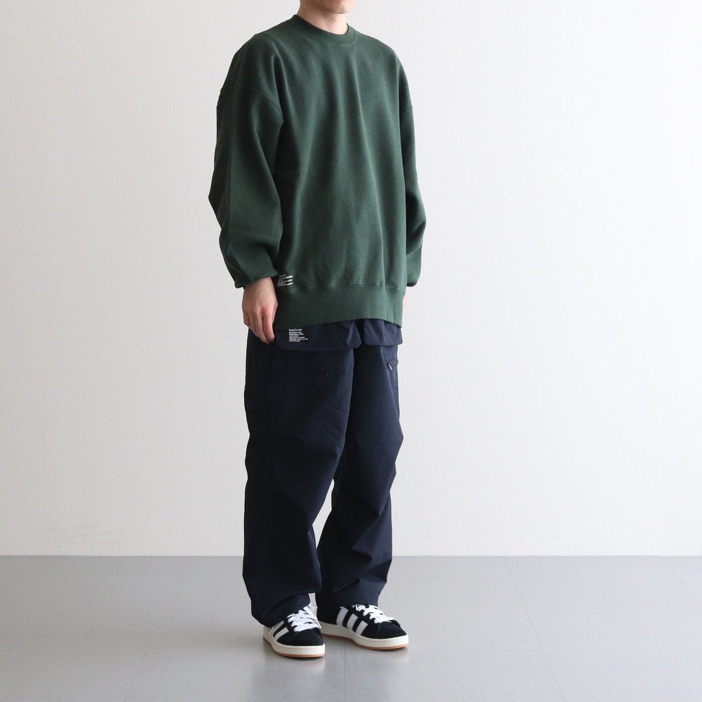 LIGHT OZ CREW NECK SWEAT #GREEN [FSW-23-SW_151]