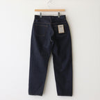 DENIM PANTS WIDE TAPERED #indigo [9-13W]