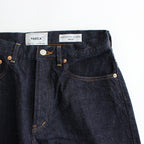 DENIM PANTS WIDE TAPERED #indigo [9-13W]